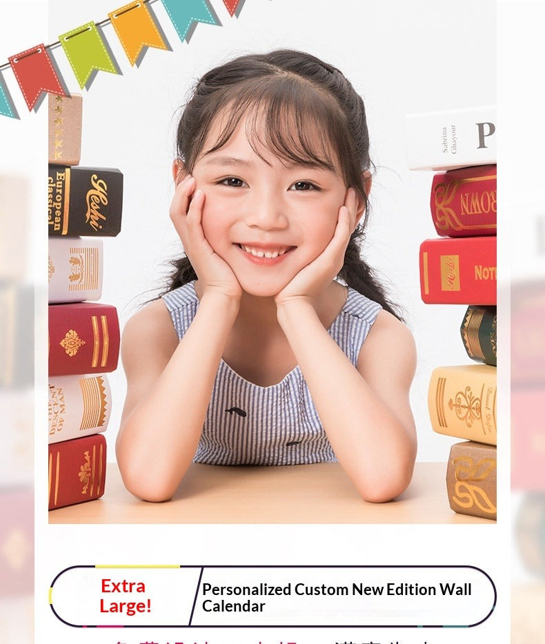 2026 Wall Calendar Customized Creative Calendar Corporate Photo Annual Calendar Printing and Production Desk Calendar Household Monthly Calendar