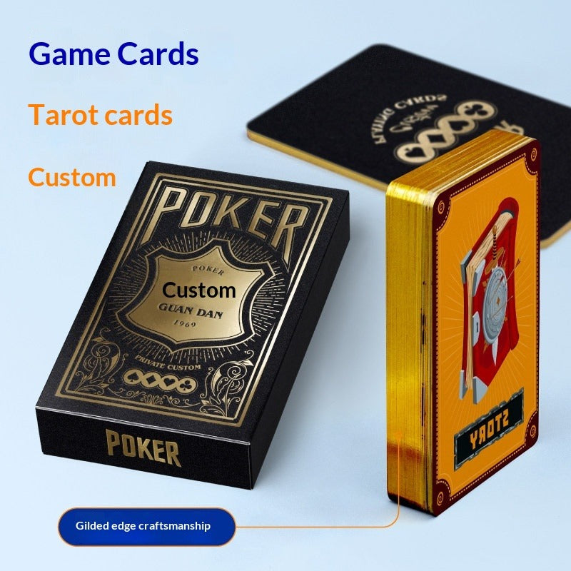 Tarot poker custom game board game card photo custom pvc printing card plastic graduation printing