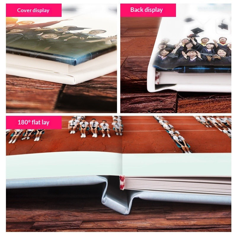 12-inch primary and secondary school graduation photo album is scheduled to make classmates-in-arms-in-arms gathering travel baby photo book DIY commemorative album