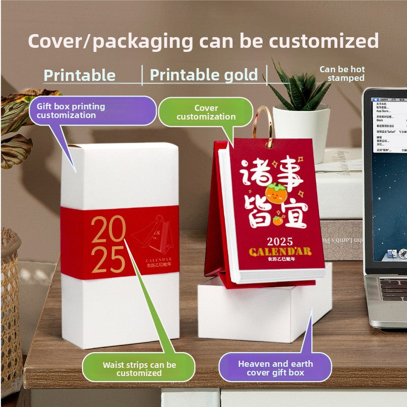 2026 calendar new desktop ornaments creative desk calendar custom blank graffiti countdown high school entrance examination clock in college entrance examination