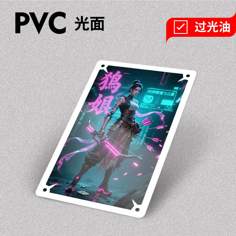Tarot poker custom game board game card photo custom pvc printing card plastic graduation printing