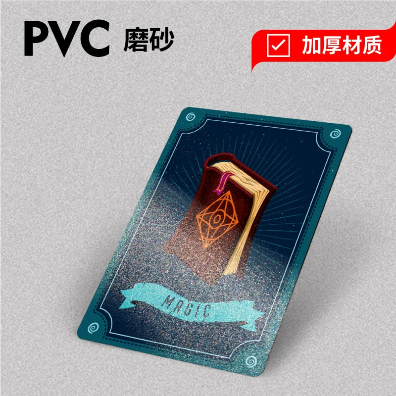 Tarot poker custom game board game card photo custom pvc printing card plastic graduation printing