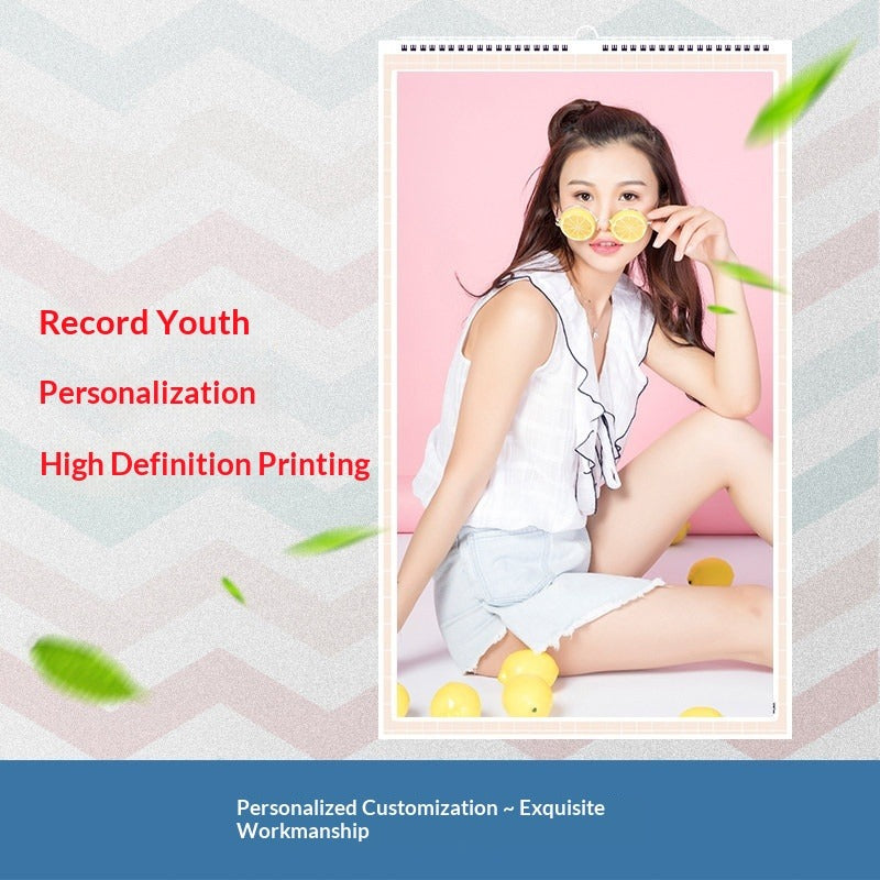 2026 Wall Calendar Customized Creative Calendar Corporate Photo Annual Calendar Printing and Production Desk Calendar Household Monthly Calendar