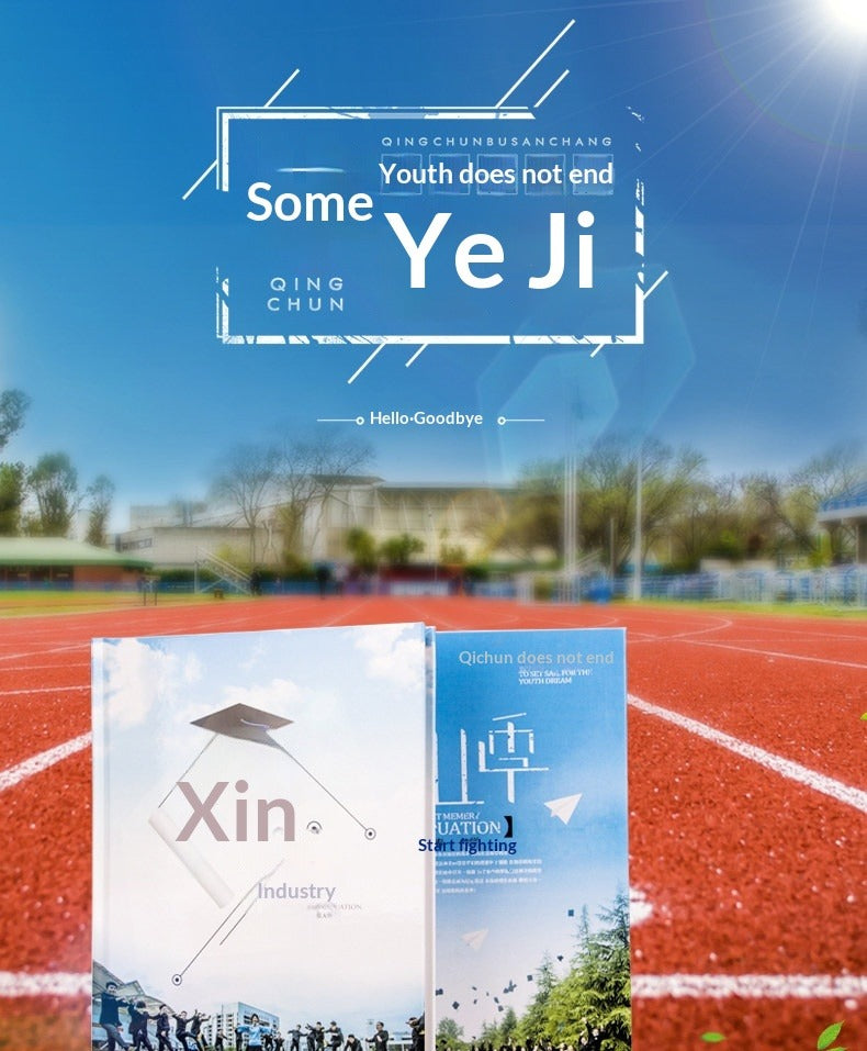 12-inch primary and secondary school graduation photo album is scheduled to make classmates-in-arms-in-arms gathering travel baby photo book DIY commemorative album