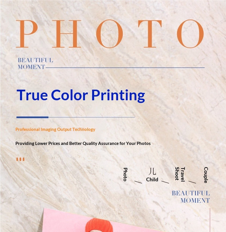 6-inch wash photos, no plastic seal, print wash photos, print children's growth photos, and send albums to classmates for graduation parties