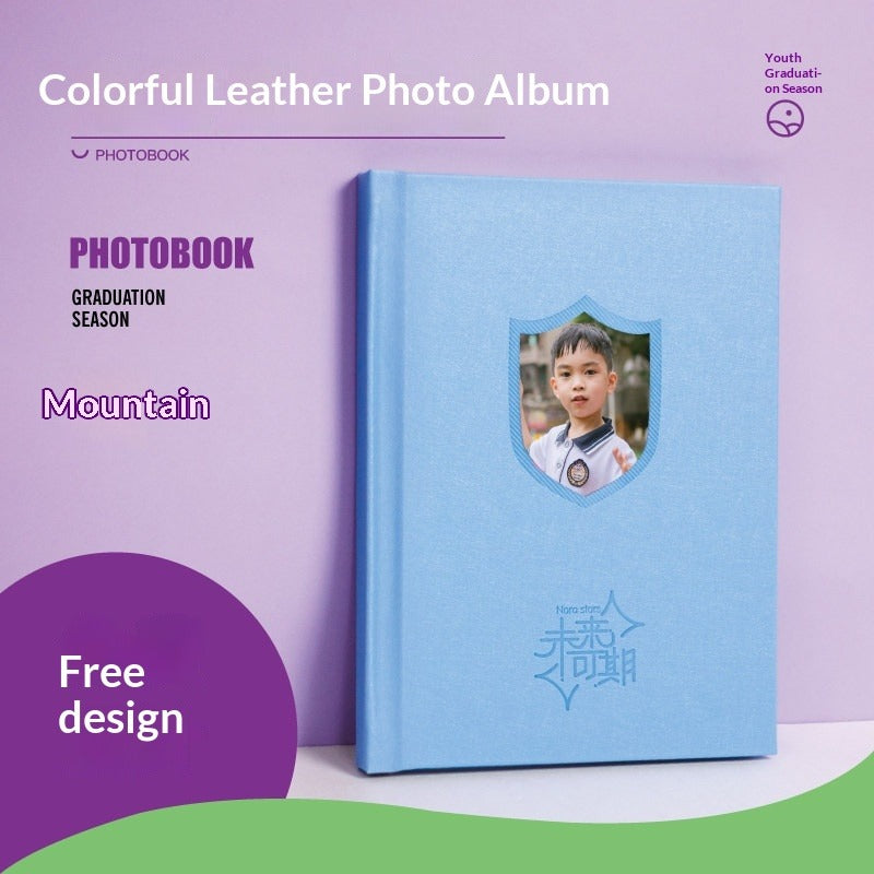 Kindergarten graduation season comrades-in-arms reunion customized primary and secondary school baby children's photo book growth commemorative photo album