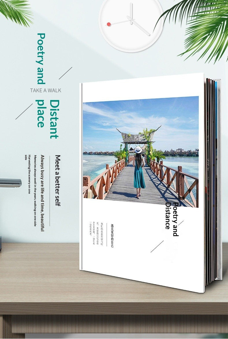 Party photo album DIY custom couple photo book birthday photo album Teacher's Day gift for boyfriend and girlfriend commemorative album