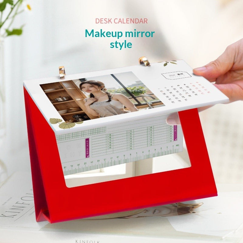 New desk calendar Customized to make pictures Printed photos Annual calendar Enterprise calendar Table calendar 2026 Monthly calendar Printing