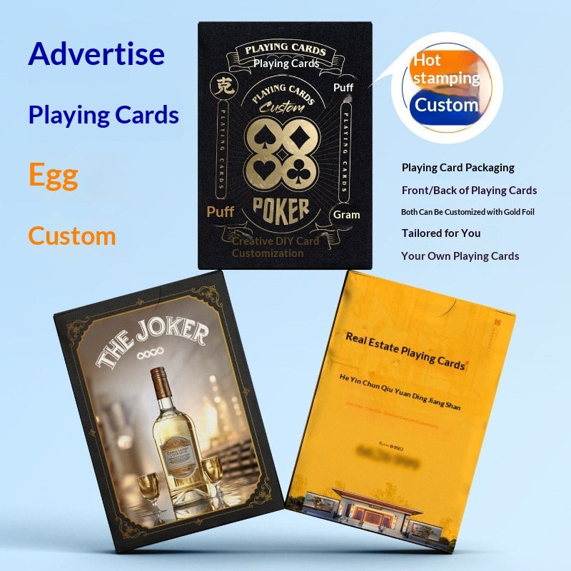 Tarot poker custom game board game card photo custom pvc printing card plastic graduation printing