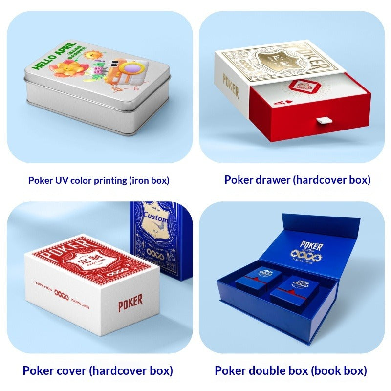 Game card board game poker custom egg special card pvc plastic advertisement DIY graduation season commemorative card